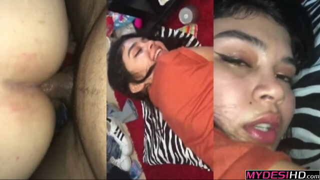 Desi Bhabhi Takes Anal Doggy Style Creampie Pounding