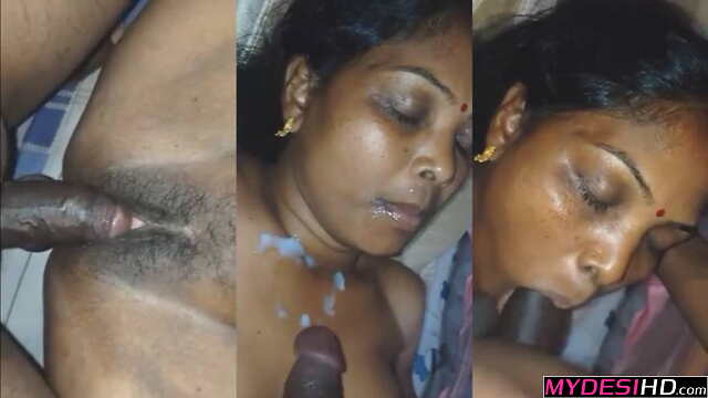Hot Desi Village Aunty Deepthroat โ Indian Bhabhi Oral in HD