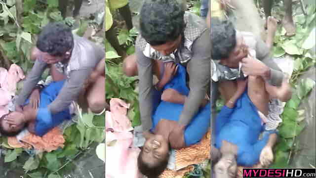Dirty Desi Aunty Caught Cheating Outdoor Petite Indian Milf Jungle Encounter