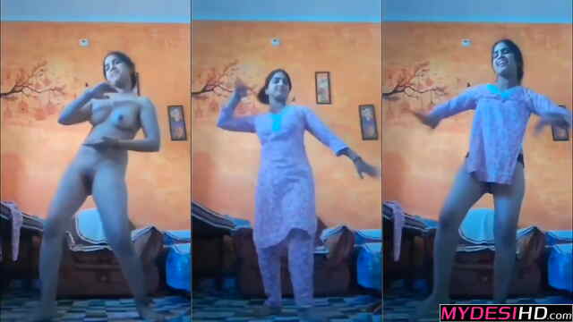 Hot Indian Amateur Stripping Naked – Sexy Desi Girl Nude Dance Video